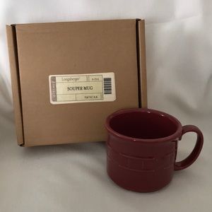 Longaberger Paprika Souper Mug